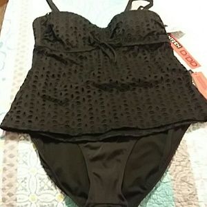 Jantzen 2-piece swimsuit 38D/DD